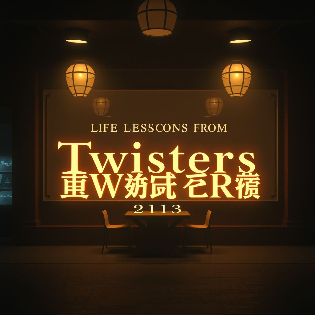 บทเรียนชีวิตจาก 'Twisters - ทวิสเตอร์ส'